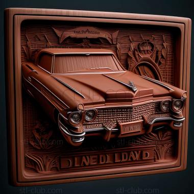 3D model Cadillac Deville 1965 1970 (STL)